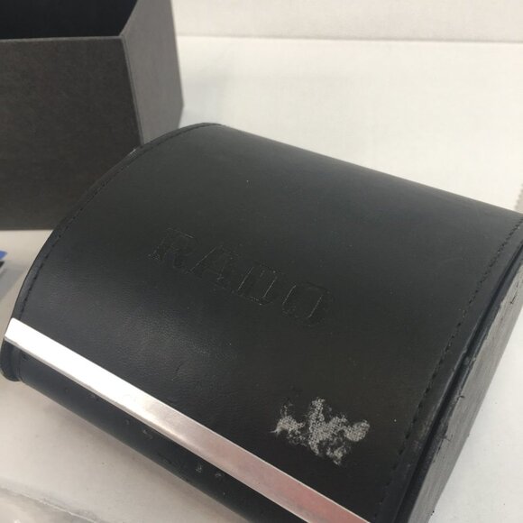 RADO DIASTAR SWISS QUARTZ JUBILE WRIST WATCH 11 DIAMONDS TITANIUM-CERAMIC UNISEX - Picture 11 of 15